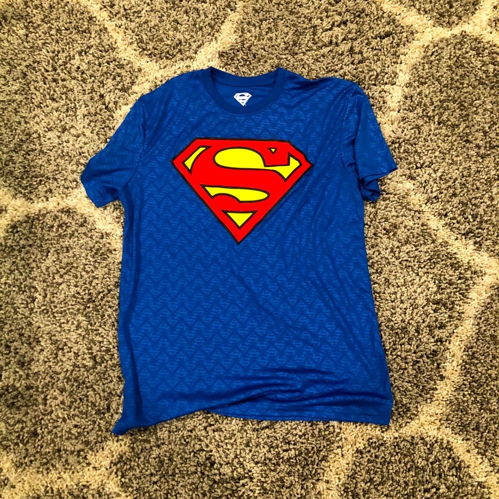 Superman dry fit tee
